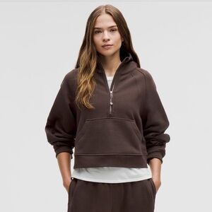 Lululemon Scuba Oversized Half-Zip Hoodie, size XS/S